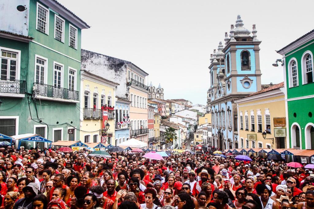 Quarto Casal Sossegado Perto Pelourinho Salvador Eksteriør billede